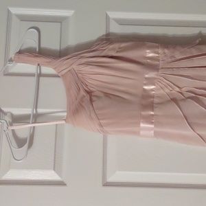 Light pink formal dress